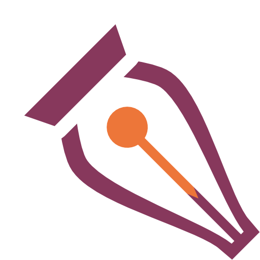 Calligraphic, draw icon