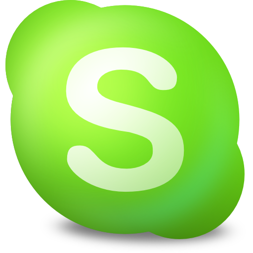 Contact, online, skype icon