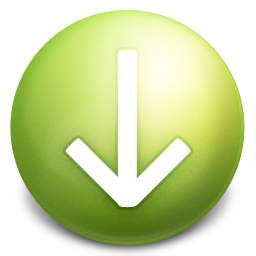 Arrow, down, grey icon