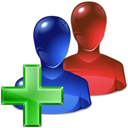 Add, group icon