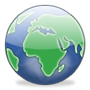 Browser, earth, globe, world icon