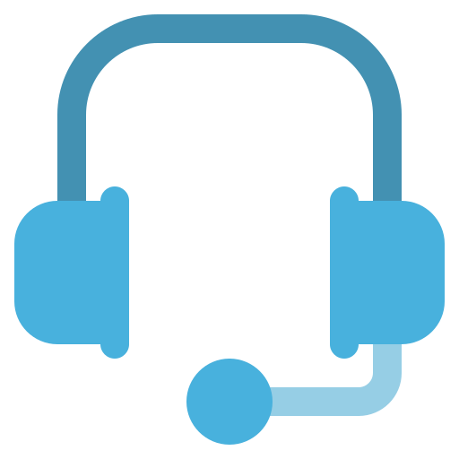 Headset, headphone, earphone, hardware icon