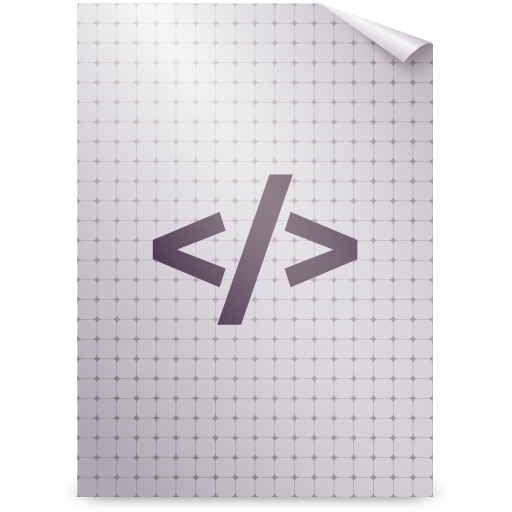 Gnome, html, mime, text icon