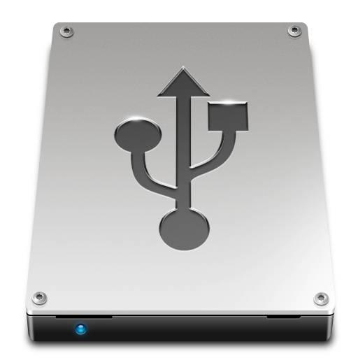 Disk, usb icon
