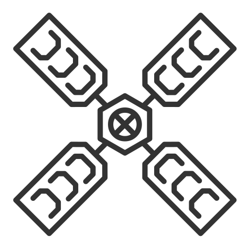 Artificial, nano, satellite, sputnik icon
