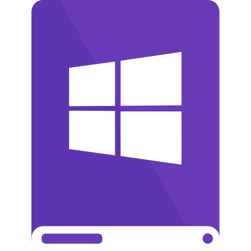 Dp, drive, white, windows icon