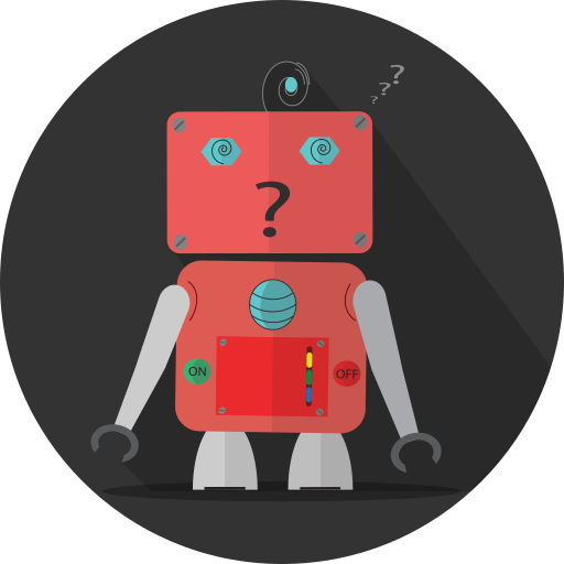 Android, mascot, mechanical, metal, robot, robot expression, robotic icon