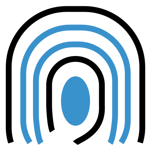 Biometric, finger, fingerprint, identity icon