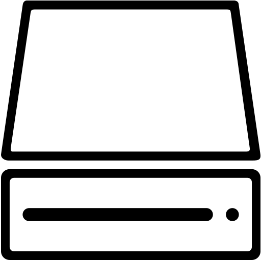 Dvd, writer, reader, cd, floppy, disk, storage icon