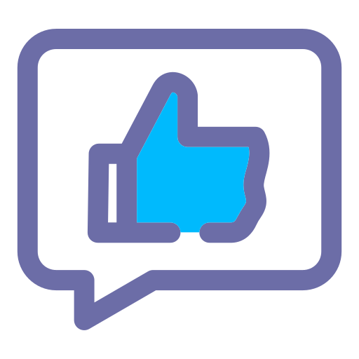 Massage, chatting, texting, like icon