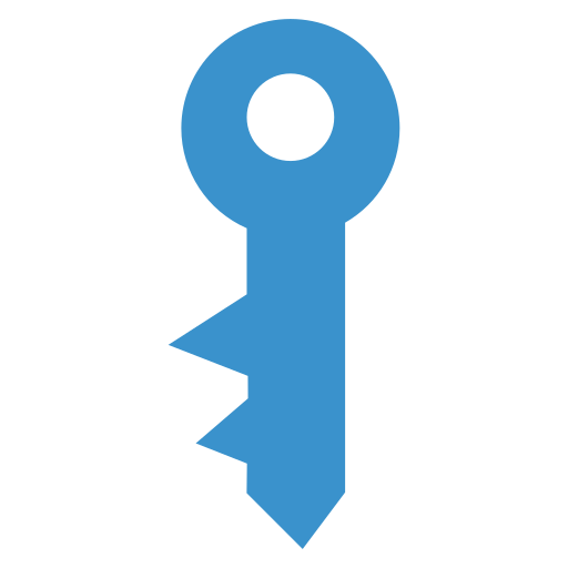 Private, unlock, accessibility, key icon