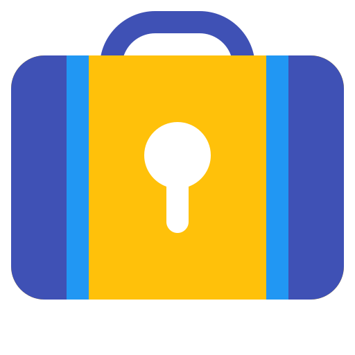 Bag, business, guard, protection, security icon