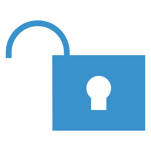 Open, security, unlock, unlocked icon