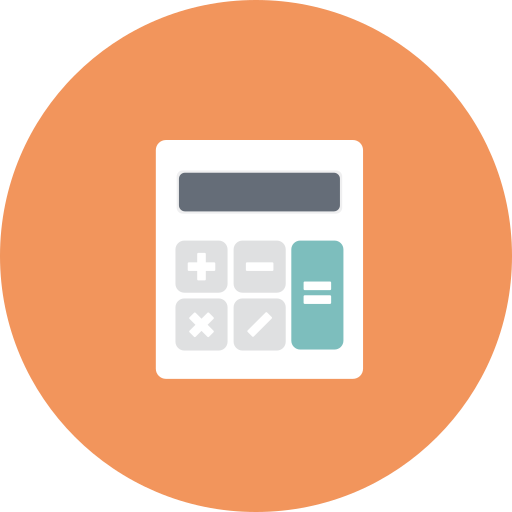 Accounting, business, calculate, calculator, equipment, finance, office tool icon