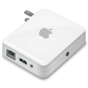 Airport, airtunes, base, express, station, with icon