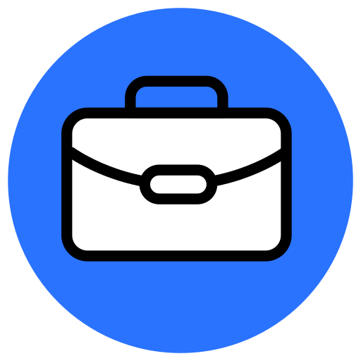 Briefcase, law, luggage, suitcase icon