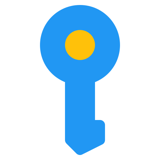 Guard, key, lock, protection, security icon