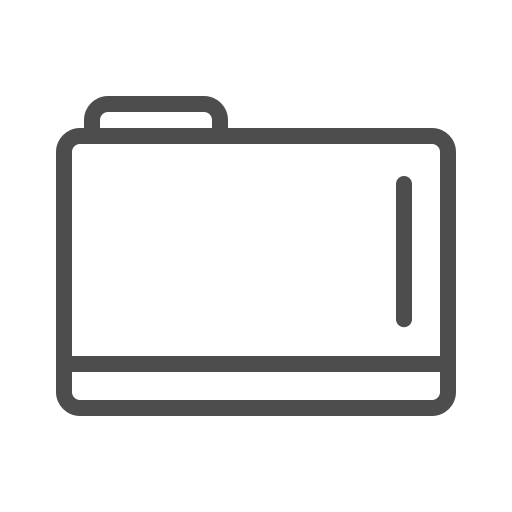 Folder, folder icon, folder line icon icon