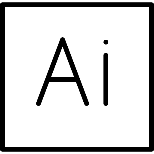 Adobe, ai format, illustrator, logo icon