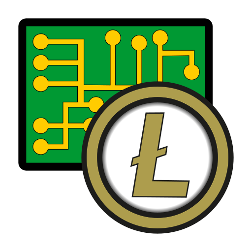 Coin, cryptocurrency, currency, digital, exchange, litecoin, wallet icon
