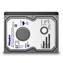 Horizontal, maxtor icon
