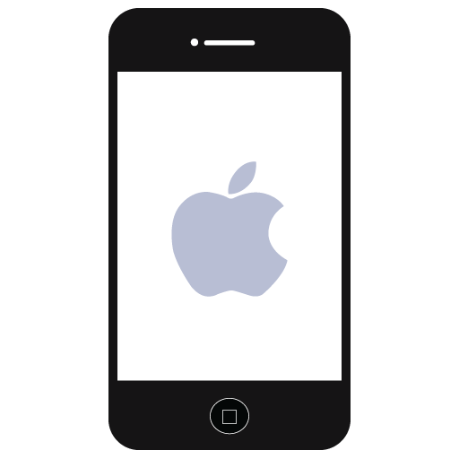 Iphone, smart phone icon