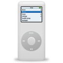 Ipod, nano, white icon