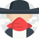 avatar,man,user,profile,halloween,costume,character,western,cowboy,bandit