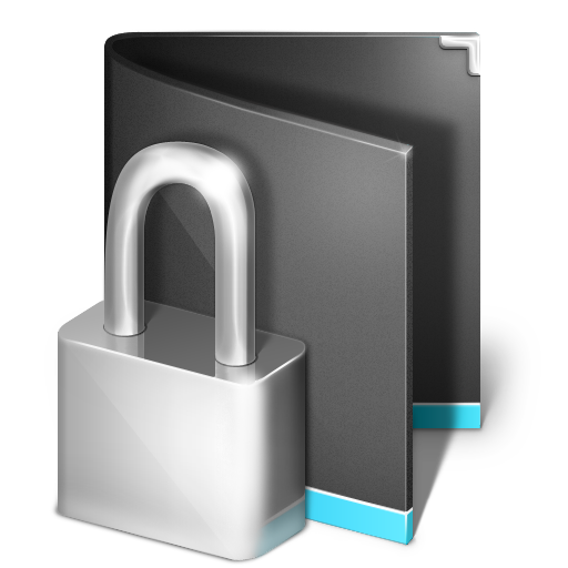 Folder, private icon