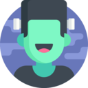 avatar,user,profile,party,monster,spooky,scary,halloween,horror,fright,terror,costume,frankenstein,character,frightening
