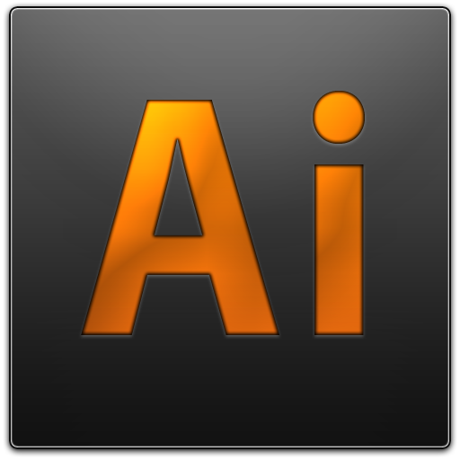 Ai, illustrator, adobe icon