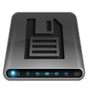 Dark, disk, drive, floppy, guardar, save icon