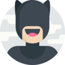 woman,avatar,user,profile,people,social,cat,halloween,costume,superhero,catwoman ok 