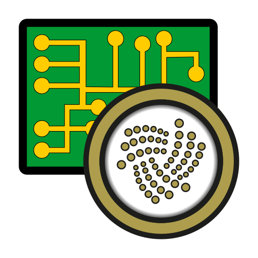Coin, cryptocurrency, currency, digital, exchange, iota, wallet icon
