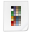 Color chart, colorize, colors icon