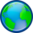 Internet, earth, world, browser icon