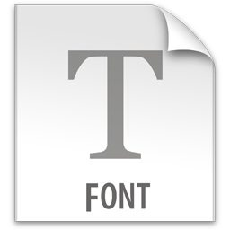 Z, file, font icon