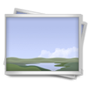 Images, photos, pictures icon