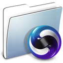Folder, graphite, smooth, themes icon