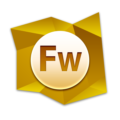 Adobe, fireworks, fw icon