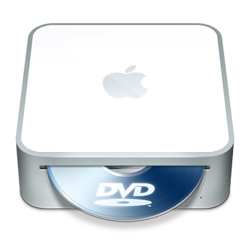 Dvd, mac, mini icon