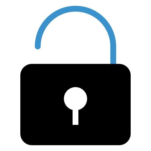 Security, unlock, unsecure, unsecured icon