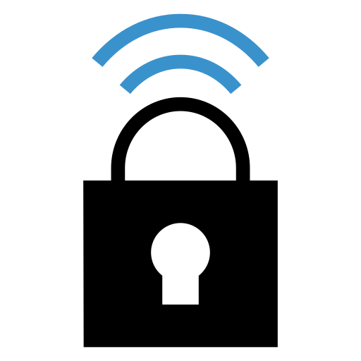 Lock, private, secure, wifi icon