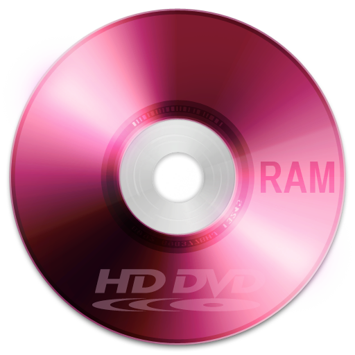 Hd, dvd, ram icon