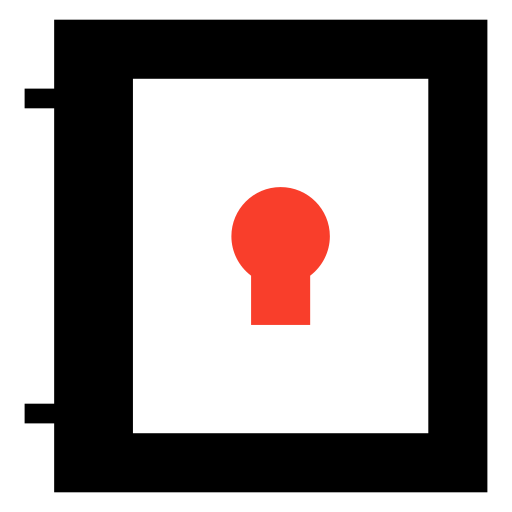 Locker, protection, safe, safety icon