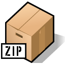 Archive, beos, zip icon