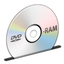 Disc, dvd, ram icon