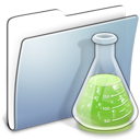 Copy, experiments, folder, graphite, smooth icon
