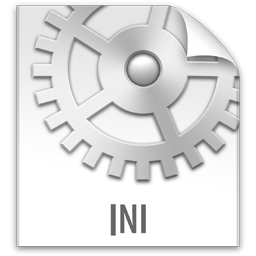 File, ini, z icon
