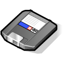 Beos, disk, zip icon